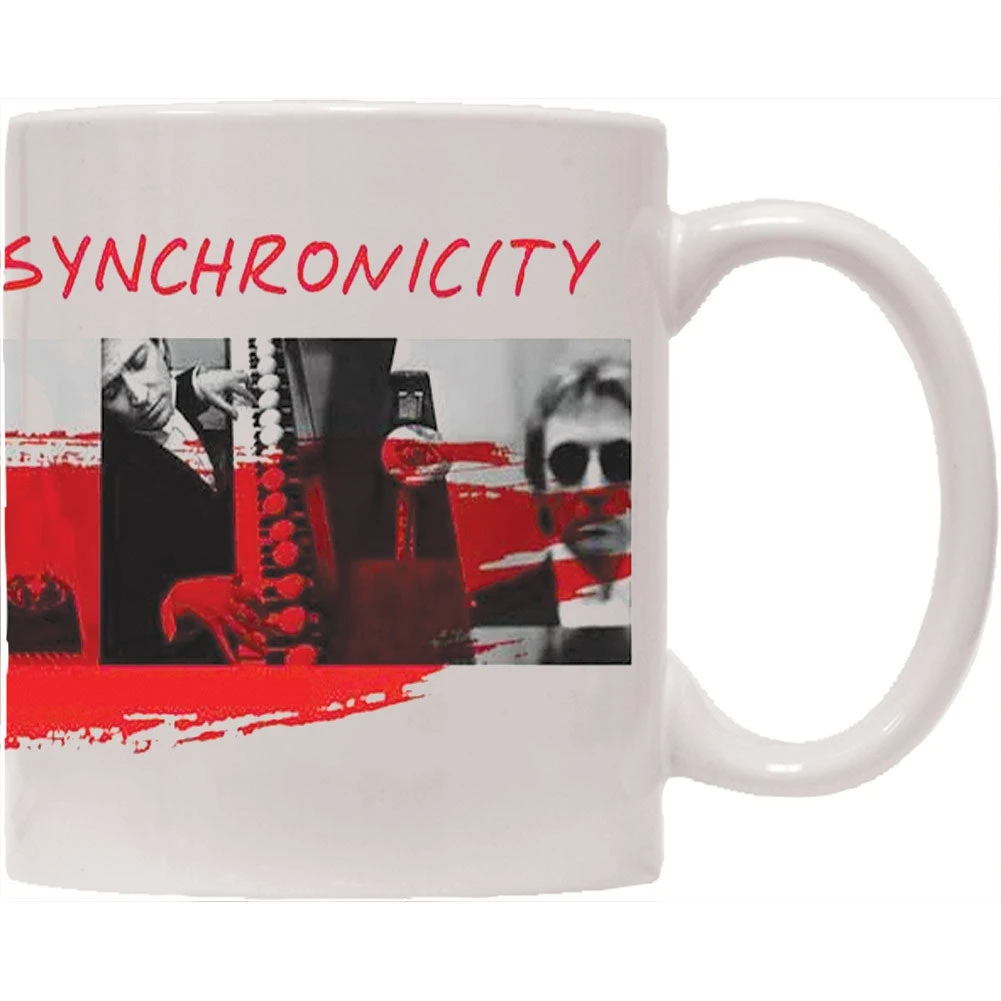 Police Synchronicity - Red Coffee Mug - Image 2