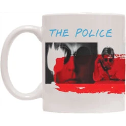 Police Synchronicity - Red Coffee Mug