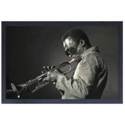 B&W Live Framed Wall Art