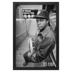 Subway Stairs Framed Wall Art