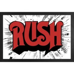 Rush Logo Framed Wall Art