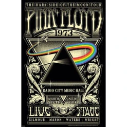 Pink Floyd Carnegie Hall '72 Domestic Poster