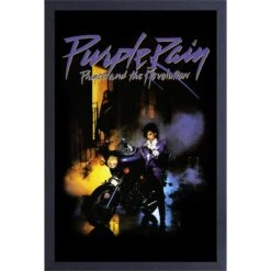 PRINCE Purple Rain Framed Wall Art