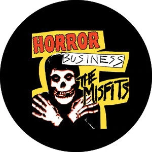 Misfits Horror Business Button