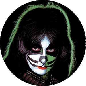 KISS Catman Chris Button