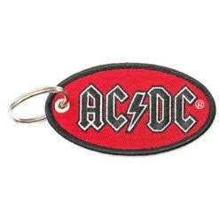 AC/DC Oval Logo Plastic Key Chain