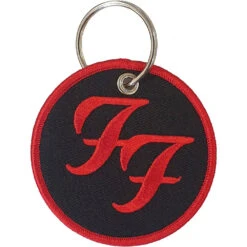Circle Logo Plastic Key Chain