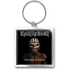 Iron Maiden The Book Of Souls Plastic Key Chain