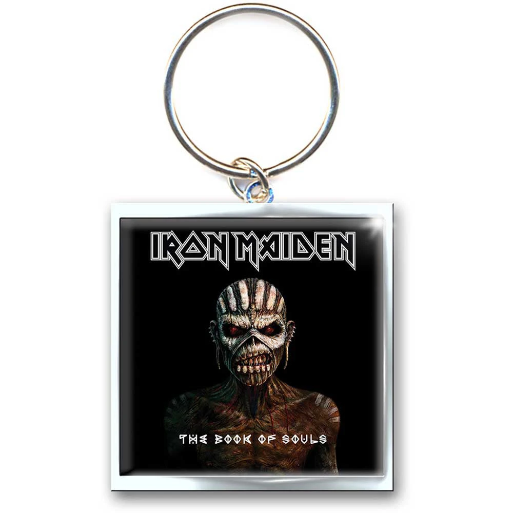 Iron Maiden The Book Of Souls Plastic Key Chain