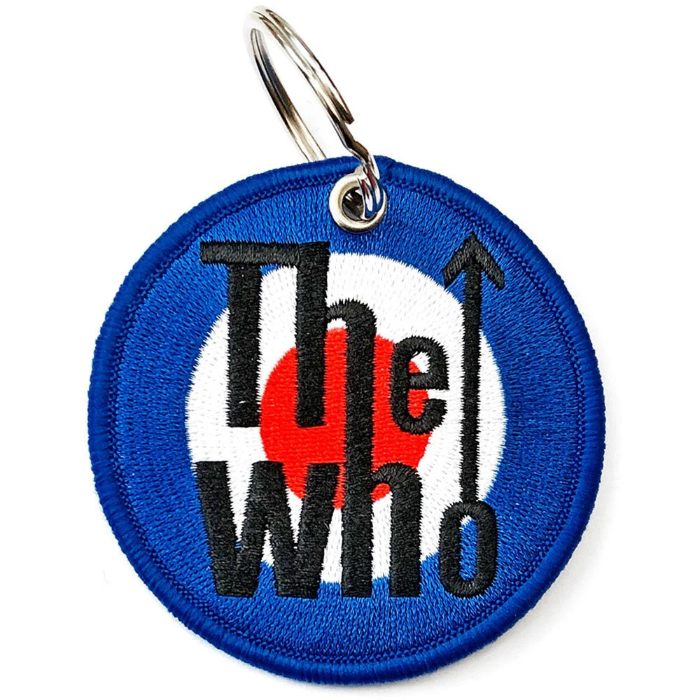 Target Logo Plastic Key Chain