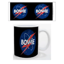 DAVID BOWIE Space Logo Coffee Mug