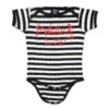 Metallica For Life Striped Jumper Bodysuit