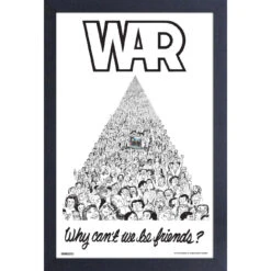 Friends- People Pyramid Framed Wall Art