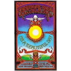 It's A Beautiful Day 12 �" X 15" Tin Concert Sign