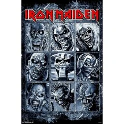 Iron Maiden Grid Domestic Poster