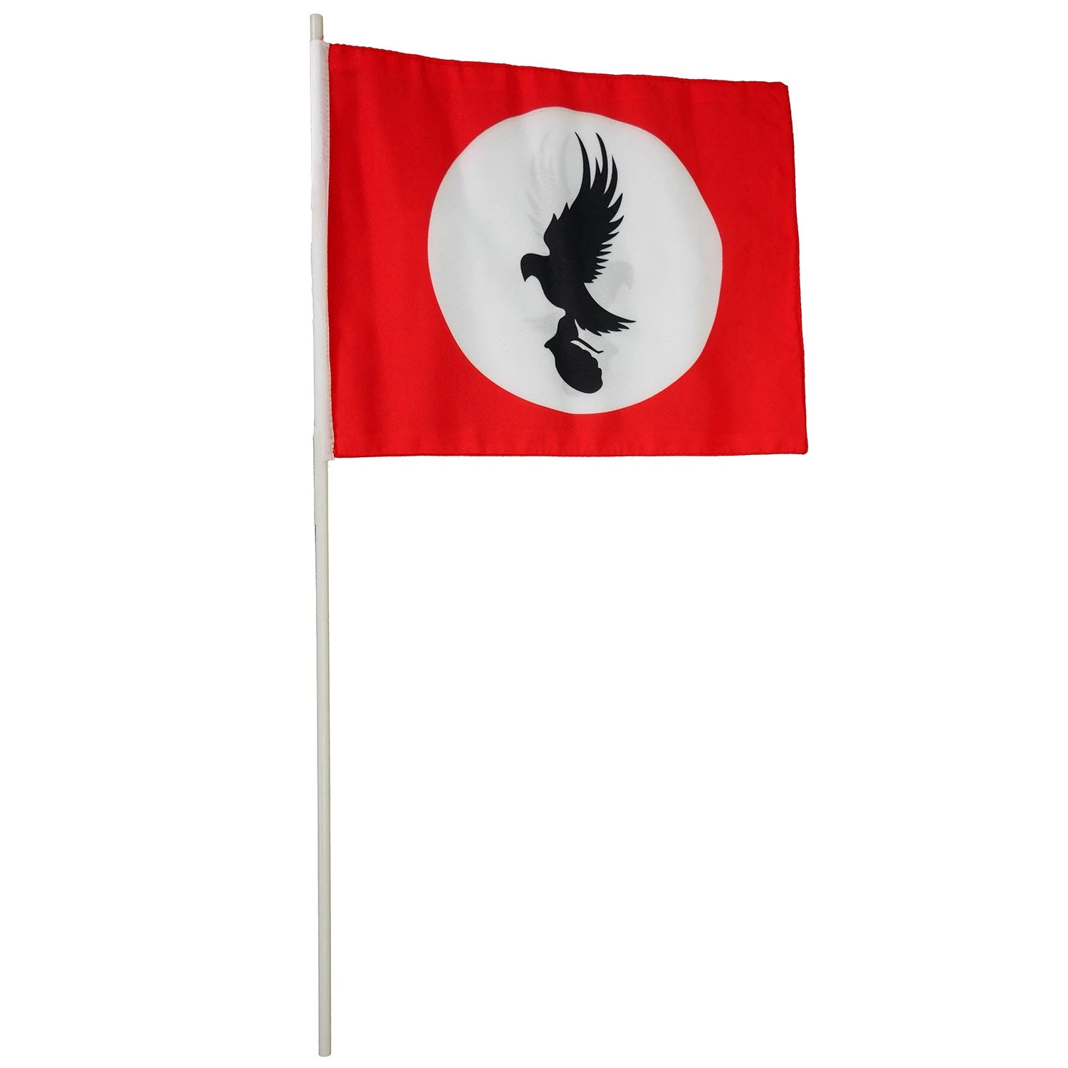 Bird Carrying Grenade Flag Poster Flag