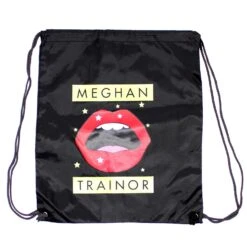 Mouth & Stars Logo Drawstring Backpack