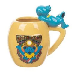 16 Oz. Sculpted Oval Ceramic Mug Coffee Mug