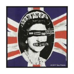 God Save The Queen Woven Patch