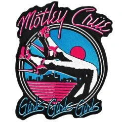 M�tley Cr�e Girls Oversized Back Patch