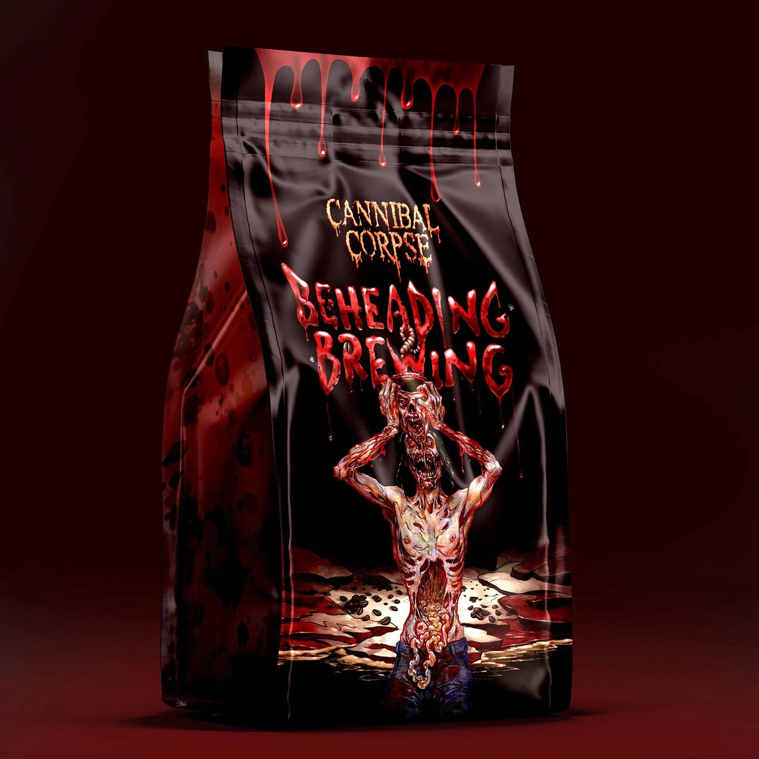 'Beheading & Brewing': Organic Bali Blue Moon (12oz) Coarse Coffee