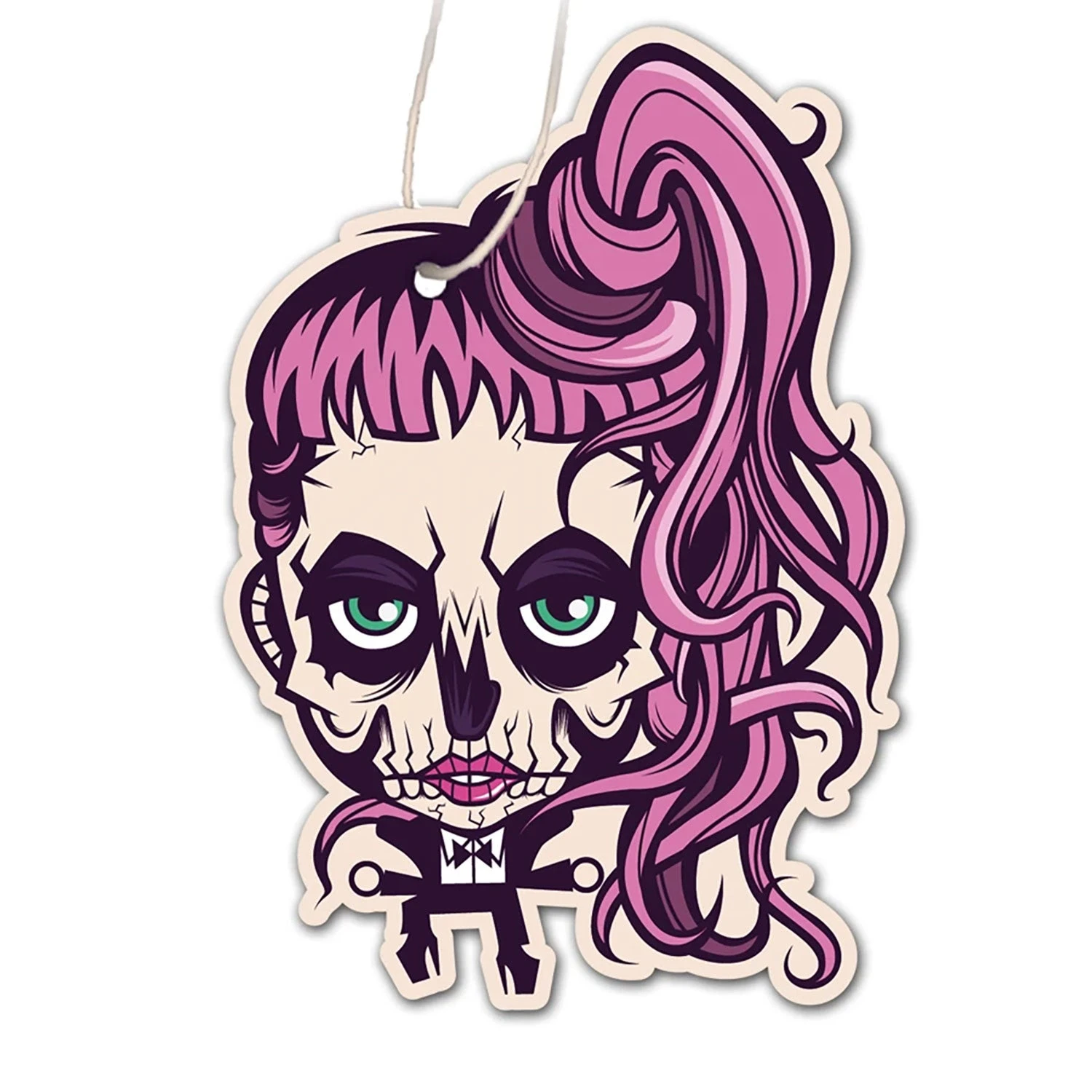 Cartoon Skeleton Makeup Air Freshener