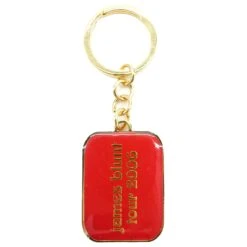 Tour 2006 Red Enamel & Metal Keychain Metal Key Chain