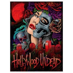 Day Of The Dead By Maxx242 (Rockabilia Exclusive) Limited Screenprint