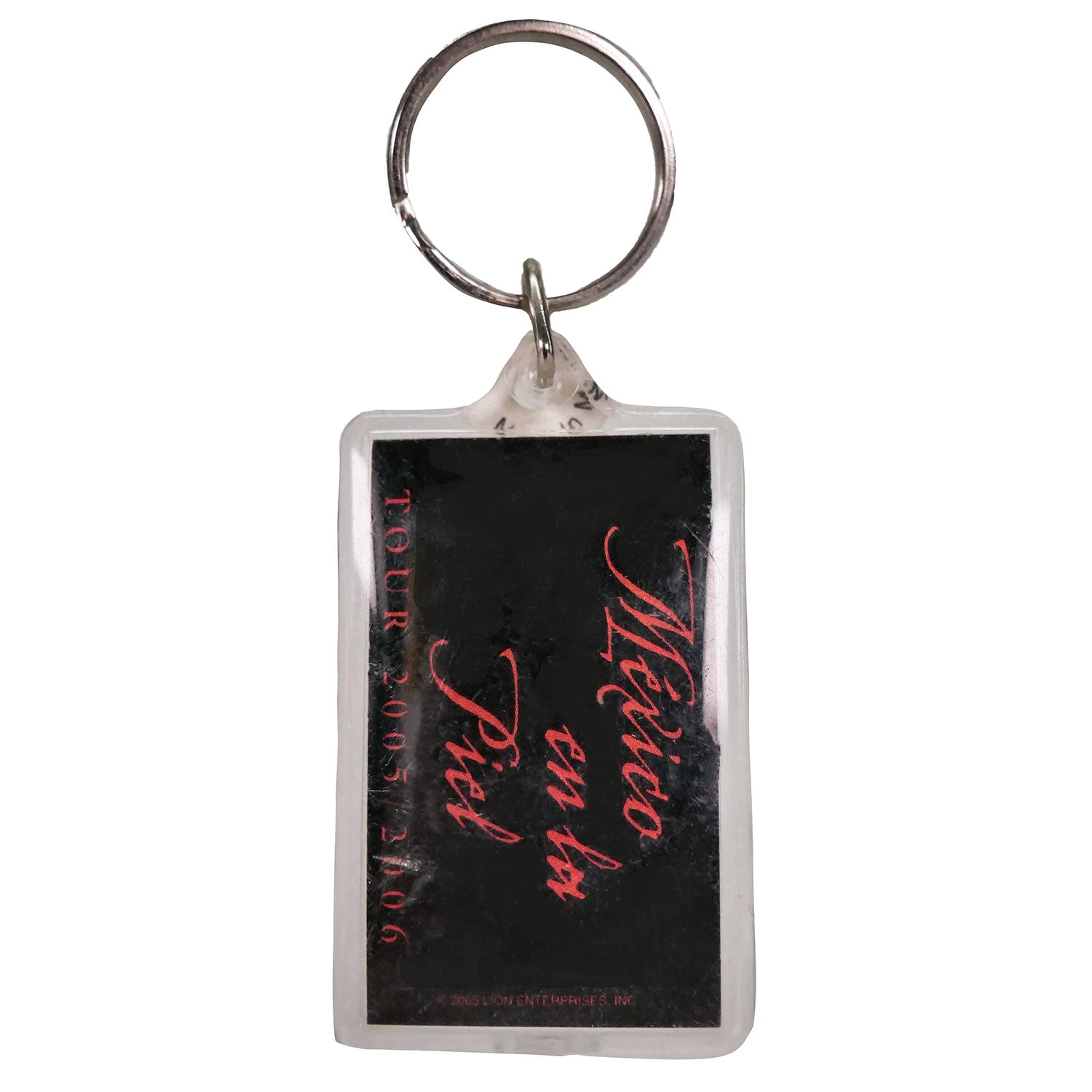 Mexico En La Piel Tour 2005 / 2006 & Photo Plastic Key Chain - Image 2