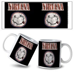 Nirvana Smile-Grunge Coffee Mug