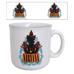 Nirvana Floral Seahorse Coffee Mug