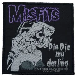 Misfits Die Die My Darling Woven Patch