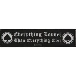 Everything Louder Woven Jumbo Patch